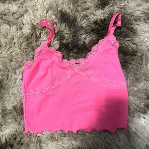 medium top y2k pink